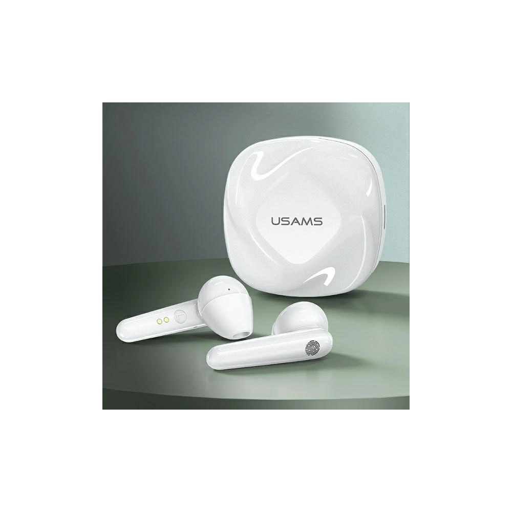 Hurtownia GSM - Słuchawki TWS USAMS SD series Bluetooth 5.0 biały/white BHUSD01 - USA671WHT - {ean13} - Hurt