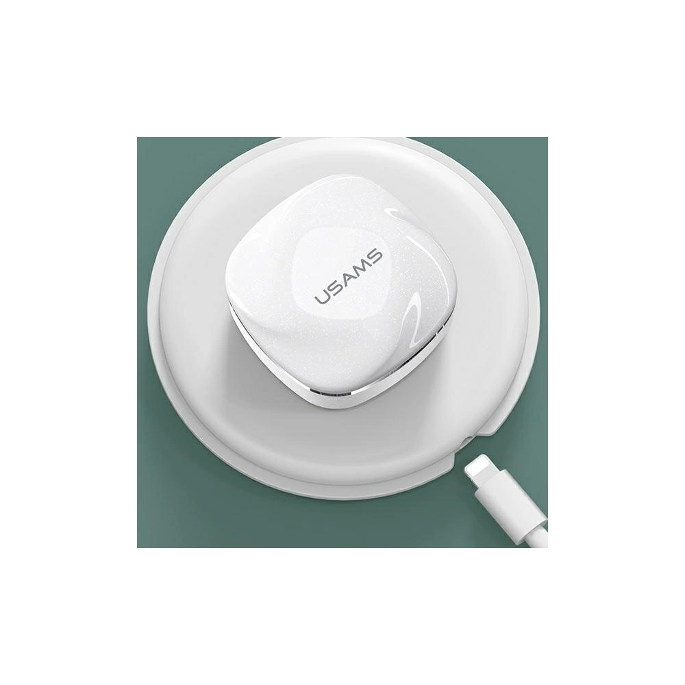 Hurtownia GSM - Słuchawki TWS USAMS SD series Bluetooth 5.0 biały/white BHUSD01 - USA671WHT - {ean13} - Hurt