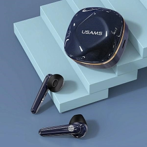 Hurtownia GSM - Sluchátka TWS USAMS SD série Bluetooth 5.0 modrá/gem blue BHUSD02 - USA672BLU - {ean13} - Hurt