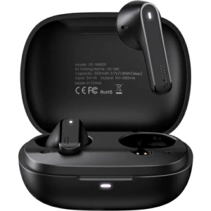 USAMS Earphones Bluetooth 5.0 TWS SM series black BHUSM02 (US-SM001)