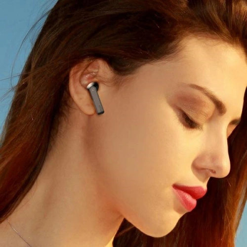 Słuchawki TWS USAMS SM series Bluetooth 5.0 czarny/black BHUSM02