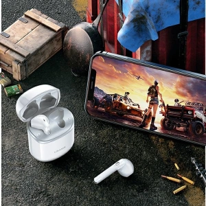 Słuchawki TWS USAMS SY02 series Bluetooth 5.0 SY biały/white BHUSY01