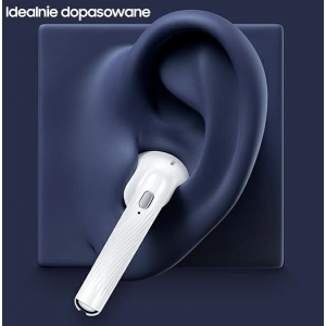 Słuchawki TWS USAMS SY02 series Bluetooth 5.0 SY biały/white BHUSY01