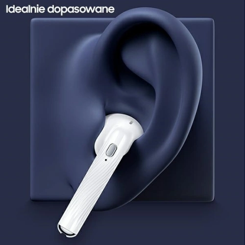Słuchawki TWS USAMS SY02 series Bluetooth 5.0 SY biały/white BHUSY01