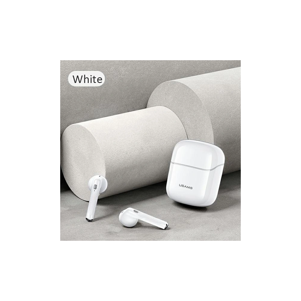 Hurtownia GSM - Sluchátka TWS USAMS SY02 série Bluetooth 5.0 SY bílá/bílá BHUSY01 - USA675WHT - {ean13} - Hurt
