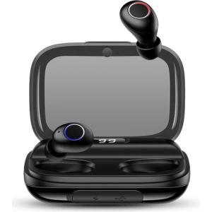 Wholesale USAMS Earphones Bluetooth 5.0 TWS YJ series black BHUYJ01 - USA679BLK - {ean13} - Hurt