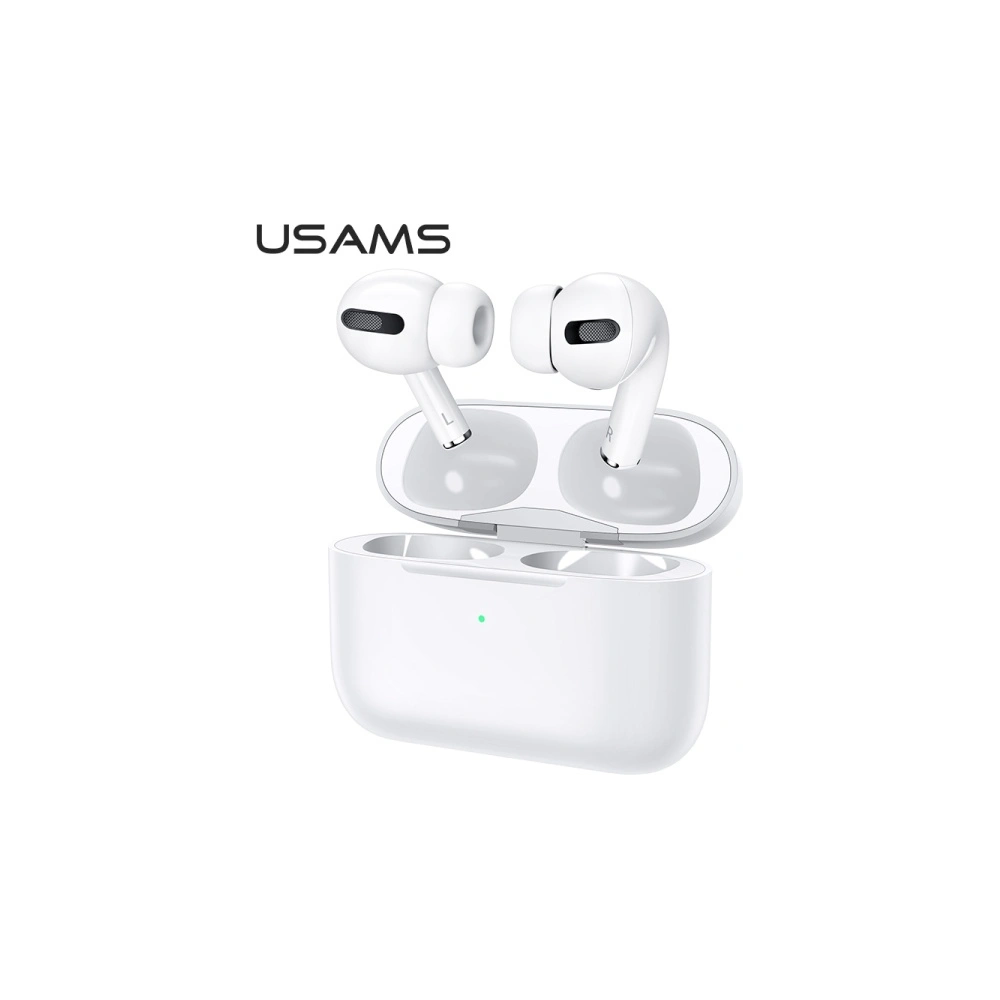 Wholesale USAMS Earphones Bluetooth 5.0 TWS YS series white BHUYS01 - USA680WHT - {ean13} - Hurt