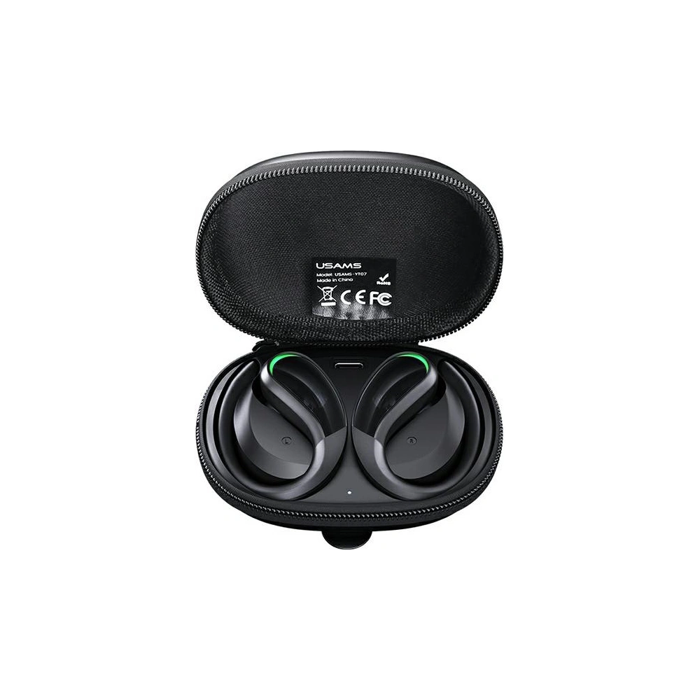 Hurtownia GSM - Słuchawki TWS USAMS YT07 series Bluetooth 5.0 czarny/black YTLYEJ01 - USA681BLK - {ean13} - Hurt