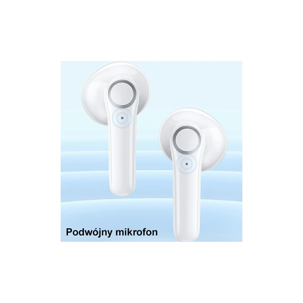 Hurtownia GSM - Sluchátka TWS USAMS BU série Bluetooth 5.1 bílé/white BHUBU01 - USA684WHT - {ean13} - Hurt