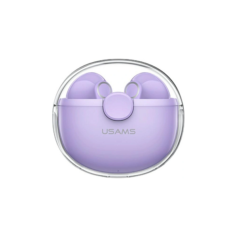Hurtownia GSM - Słuchawki TWS USAMS BU series Bluetooth 5.1 fioletowy/purple BHUBU02 - USA685PRP - {ean13} - Hurt