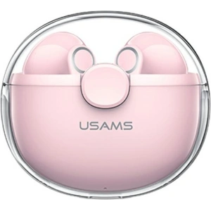 Hurtownia GSM - Sluchátka TWS USAMS BU série Bluetooth 5.1 růžová/pink BHUBU04 - USA686PNK - {ean13} - Hurt
