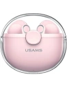 Sluchátka TWS USAMS BU série Bluetooth 5.1 růžová/pink BHUBU04