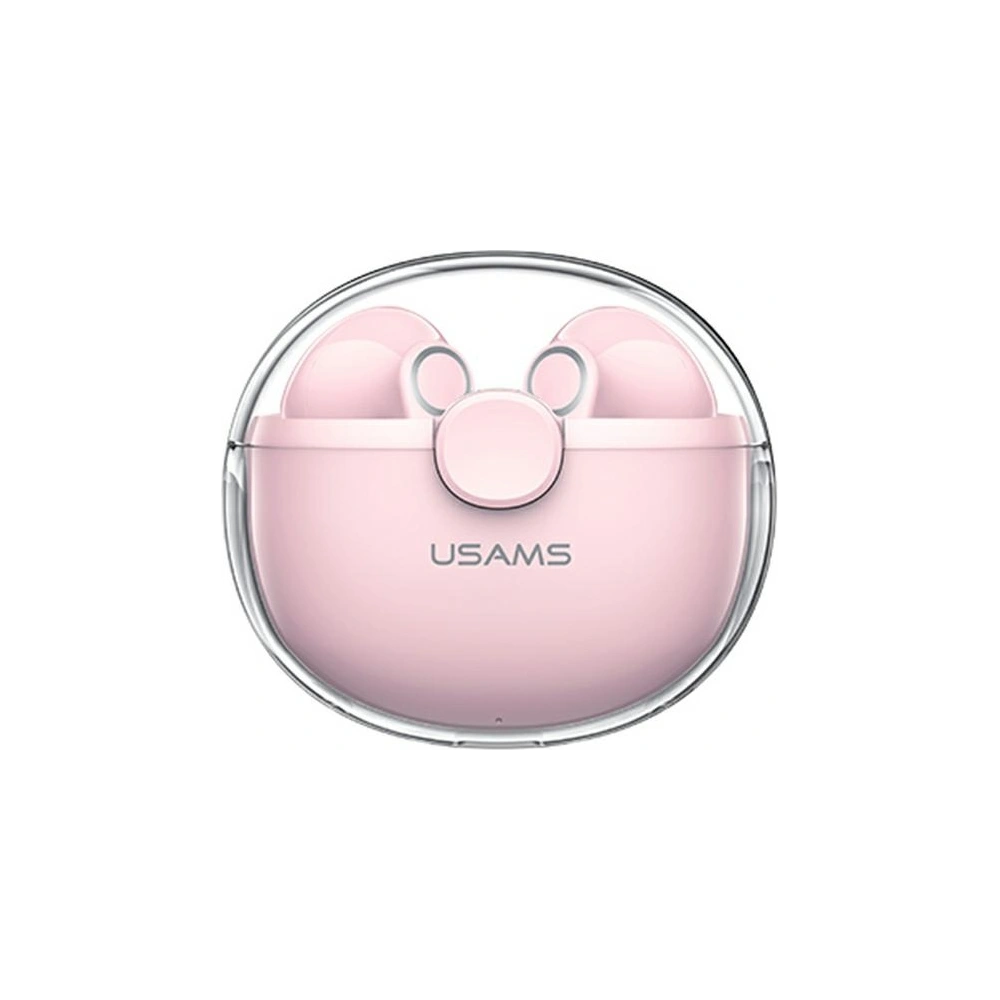 Hurtownia GSM - Sluchátka TWS USAMS BU série Bluetooth 5.1 růžová/pink BHUBU04 - USA686PNK - {ean13} - Hurt