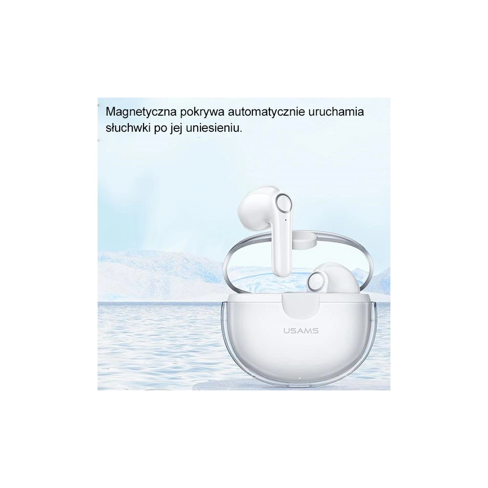 Hurtownia GSM - Sluchátka TWS USAMS BU series Bluetooth 5.1 zelená/green BHUBU03 - USA687GRN - {ean13} - Hurt