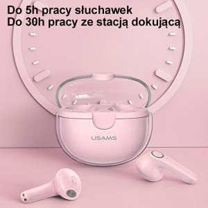 Hurtownia GSM - Sluchátka TWS USAMS BU series Bluetooth 5.1 zelená/green BHUBU03 - USA687GRN - {ean13} - Hurt