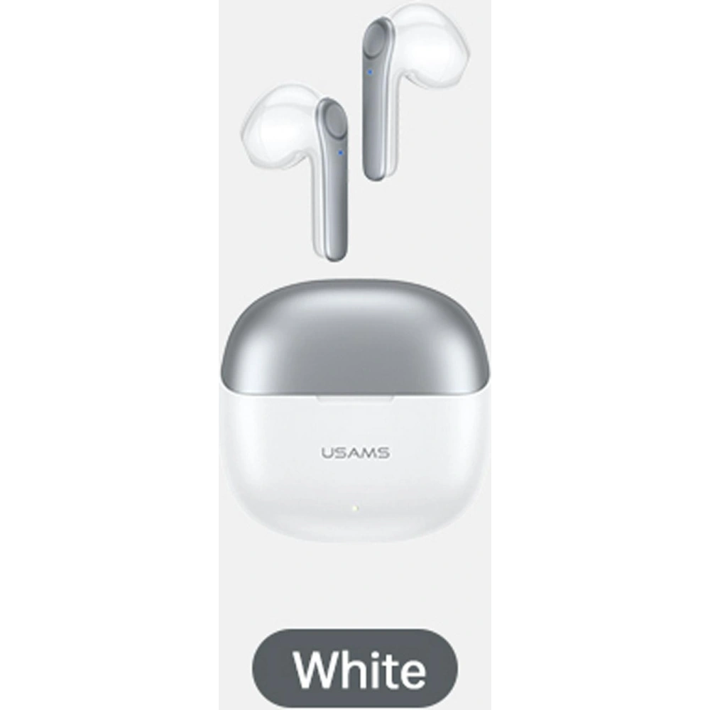 Hurtownia GSM - Sluchátka TWS USAMS XH Series Dual mic Bluetooth 5.1 bílá/white BHUXH02 - USA688WHT - {ean13} - Hurt