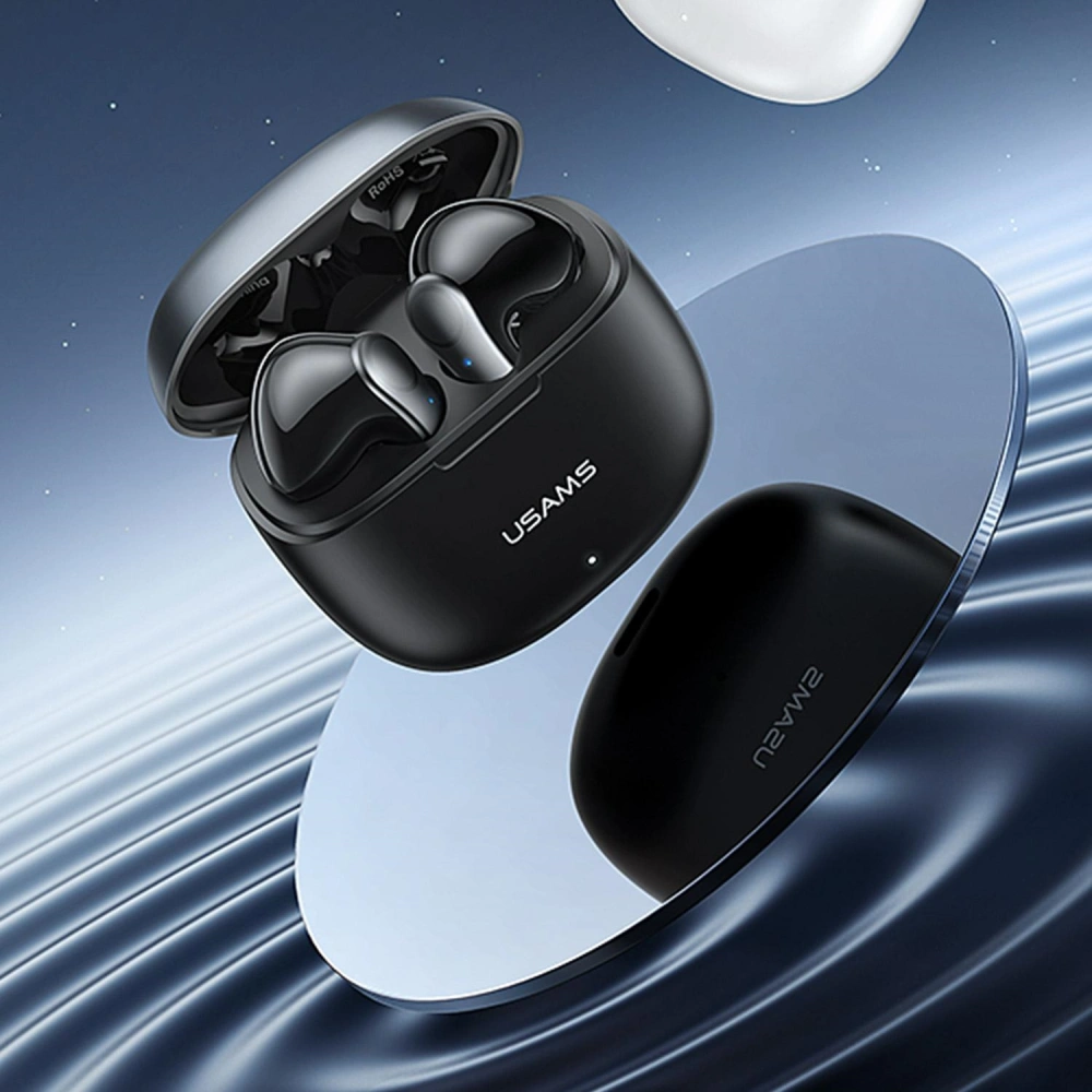 Hurtownia GSM - Słuchawki TWS USAMS XH Series Dual mic Bluetooth 5.1 czarny/black BHUXH01 - USA689BLK - {ean13} - Hurt