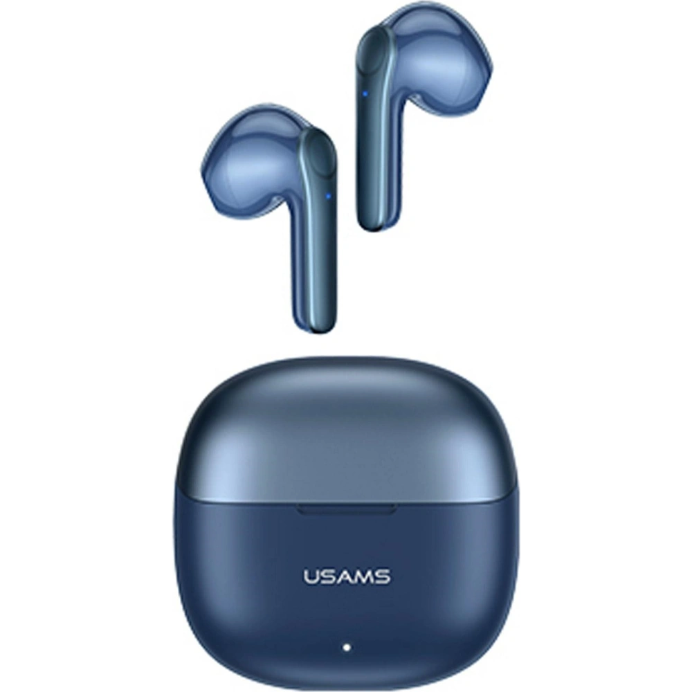 Hurtownia GSM - Bezdrátová sluchátka TWS USAMS XH Series Dual mic Bluetooth 5.1 modrá/BHUXH03 - USA690BLU - {ean13} - Hurt