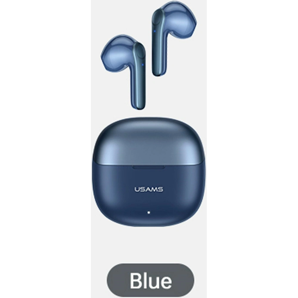 Hurtownia GSM - Bezdrátová sluchátka TWS USAMS XH Series Dual mic Bluetooth 5.1 modrá/BHUXH03 - USA690BLU - {ean13} - Hurt