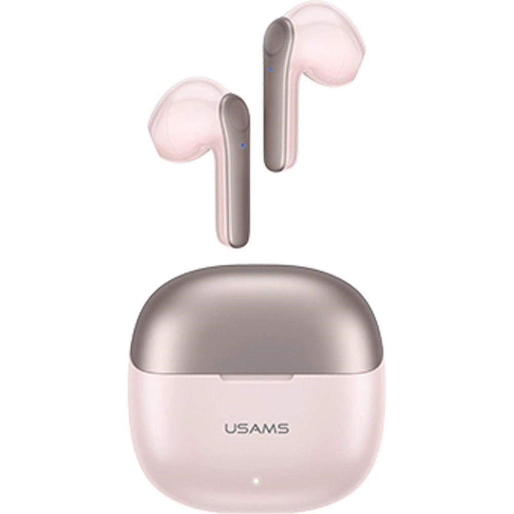 Hurtownia GSM - Słuchawki TWS USAMS XH Series Dual mic Bluetooth 5.1 różowy/pink BHUXH04 - USA691PNK - {ean13} - Hurt