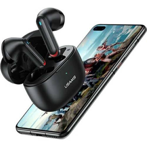 Słuchawki TWS USAMS NX10 Series Dual mic Bluetooth 5.2 biały/white BHUNX02