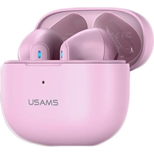 USAMS Earphones Bluetooth 5.2 TWS NX10 Series Dual mic pink BHUNX03