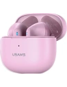 Wholesale USAMS Earphones Bluetooth 5.2 TWS NX10 Series Dual mic pink BHUNX03 - USA694PNK - {ean13} - Hurt