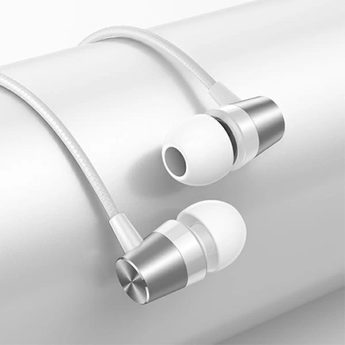 Słuchawki USAMS EP-42 3,5 mm biały/white SJ475HS02-1