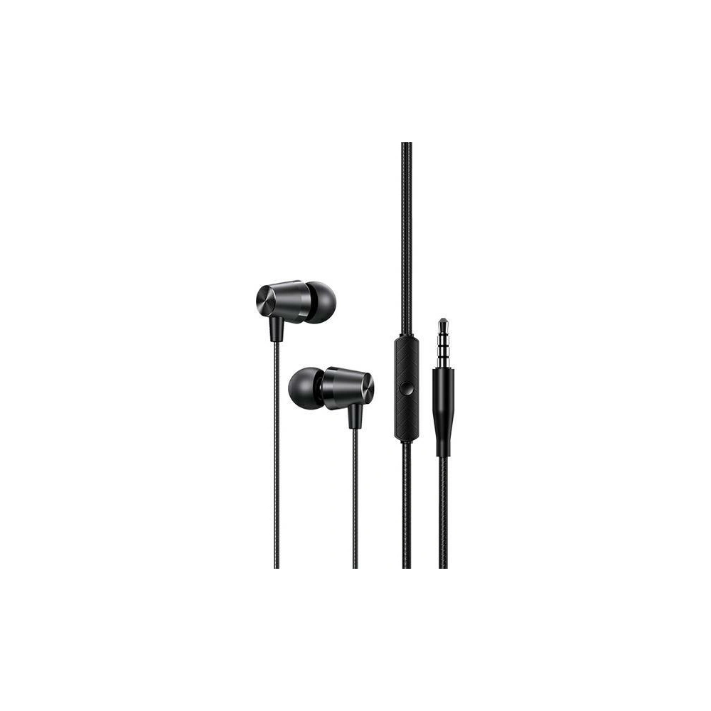 Hurtownia GSM - Sluchátka USAMS EP-42 3,5 mm černá/black SJ475HS01-1 - USA696BLK - {ean13} - Hurt