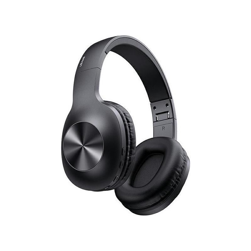 Usams Distributor - 6958444973210 - USA697BLK - USAMS Headphones Bluetooth YX05 E-Join Series black TDLYEJ02 twarde etui, 1200mAh - B2B homescreen