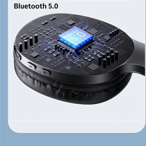 Hurtownia GSM - Sluchátka přes hlavu USAMS YX05 E-Join Series Bluetooth černá/black TDLYEJ02 tvrdé pouzdro, 1200mAh - USA697BLK - {ean13} - Hurt