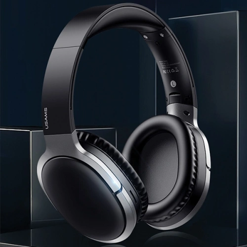 Słuchawki nauszne USAMS US-YN001 YN Series Bluetooth czarny/black TDLYEJ01