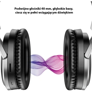 Hurtownia GSM - Sluchátka přes hlavu USAMS US-YN001 YN Series Bluetooth černá/black TDLYEJ01 - USA698BLK - {ean13} - Hurt