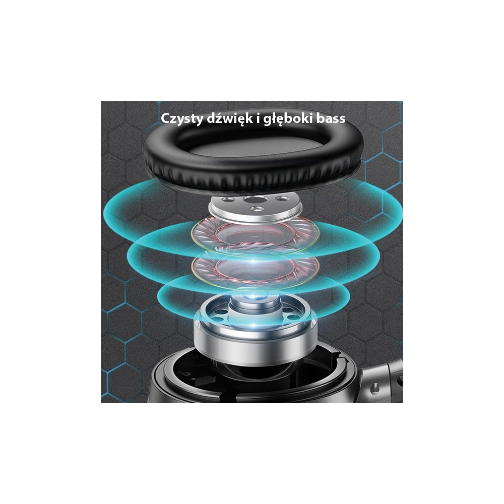 Hurtownia GSM - Słuchawki nauszne USAMS US-YN001 YN Series Bluetooth czarny/black TDLYEJ01 - USA698BLK - {ean13} - Hurt