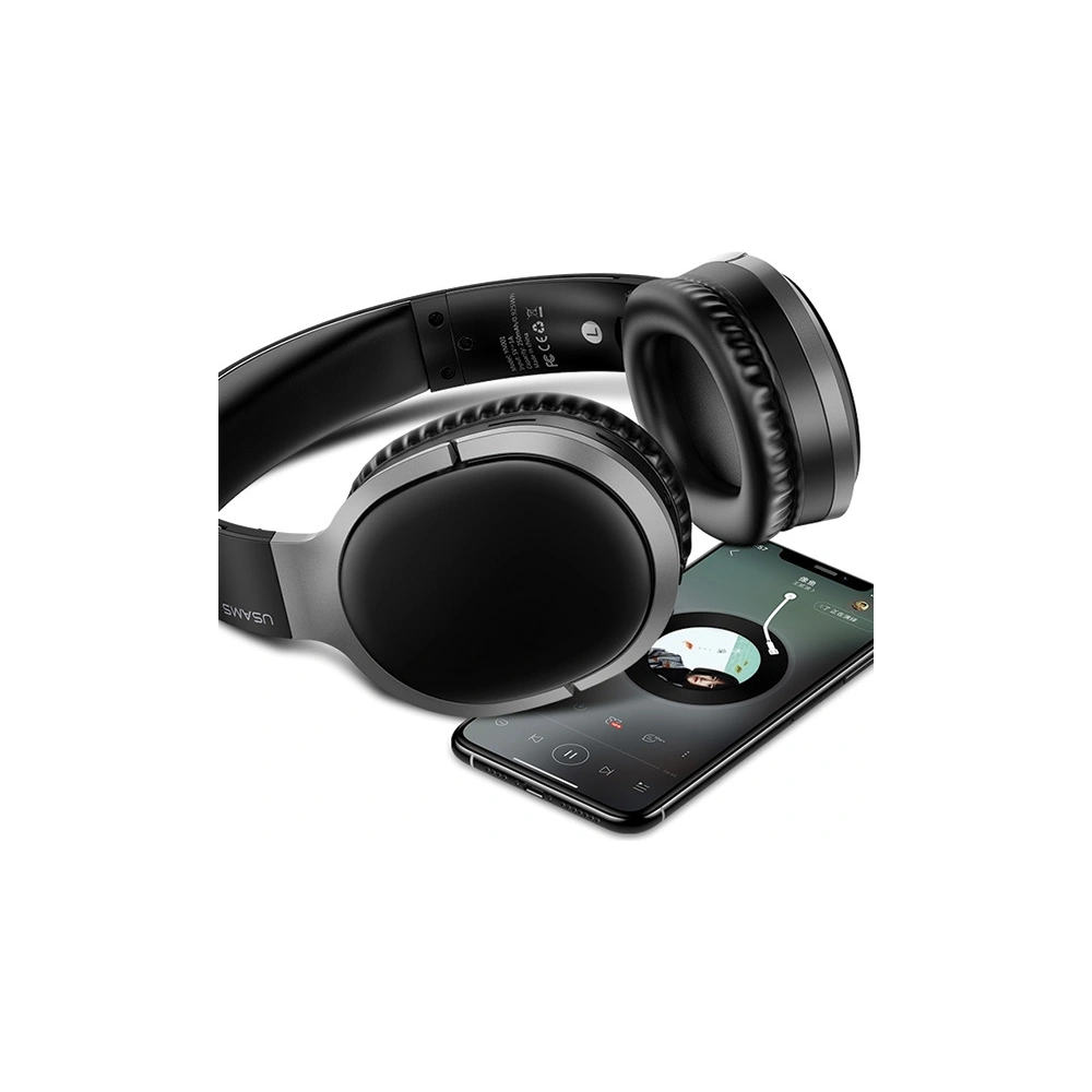 Hurtownia GSM - Sluchátka přes hlavu USAMS US-YN001 YN Series Bluetooth černá/black TDLYEJ01 - USA698BLK - {ean13} - Hurt