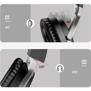 Hurtownia GSM - Sluchátka přes hlavu USAMS US-YN001 YN Series Bluetooth černá/black TDLYEJ01 - USA698BLK - {ean13} - Hurt