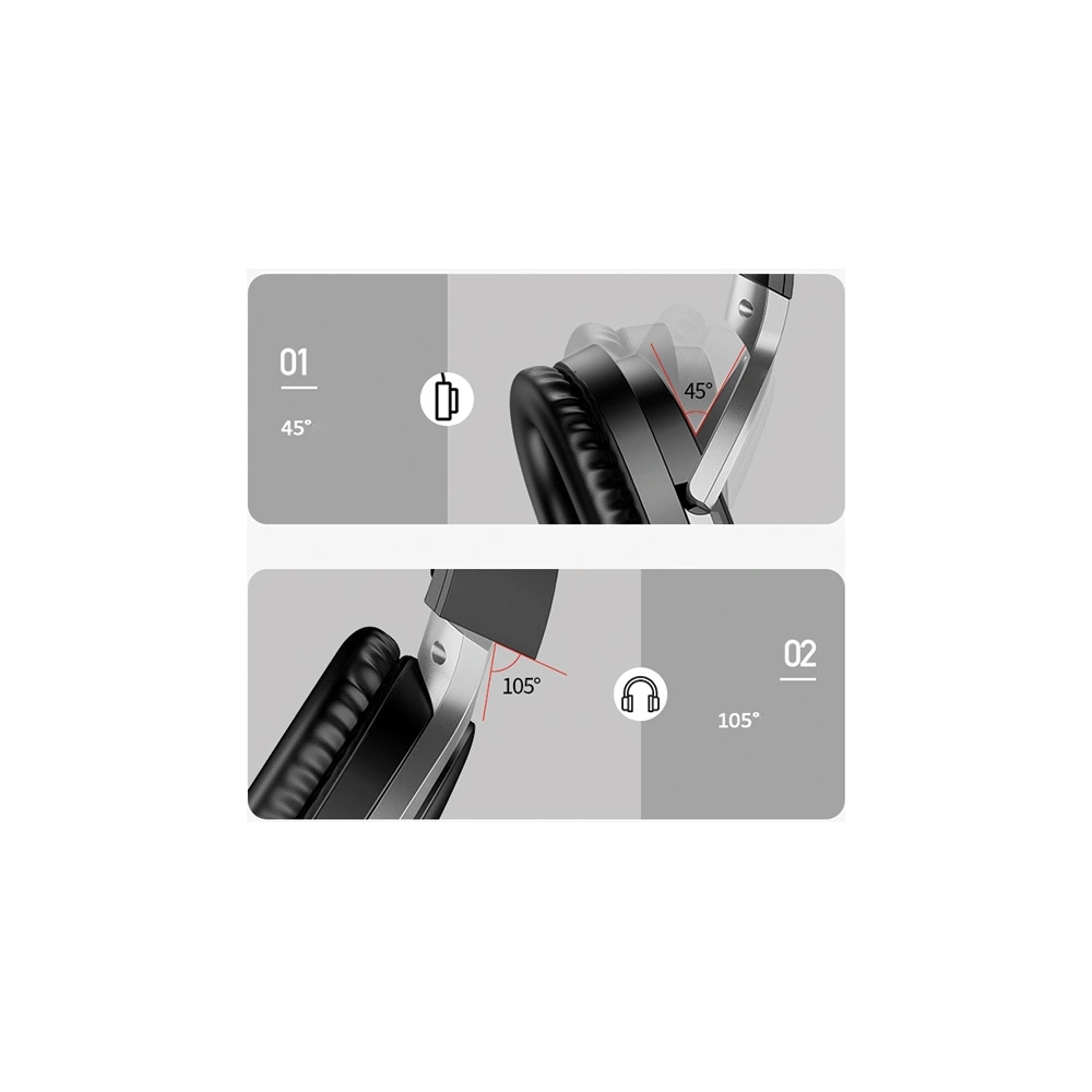 Hurtownia GSM - Sluchátka přes hlavu USAMS US-YN001 YN Series Bluetooth černá/black TDLYEJ01 - USA698BLK - {ean13} - Hurt
