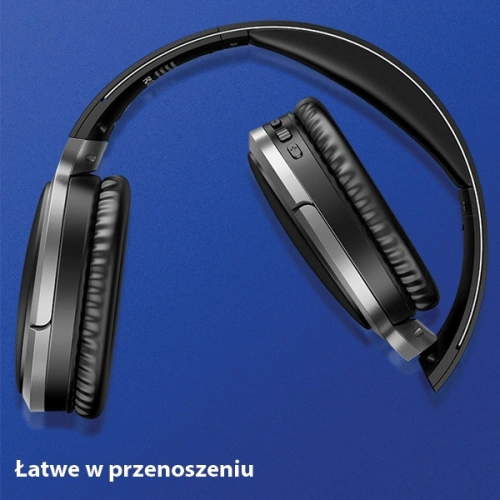 Słuchawki nauszne USAMS US-YN001 YN Series Bluetooth czarny/black TDLYEJ01