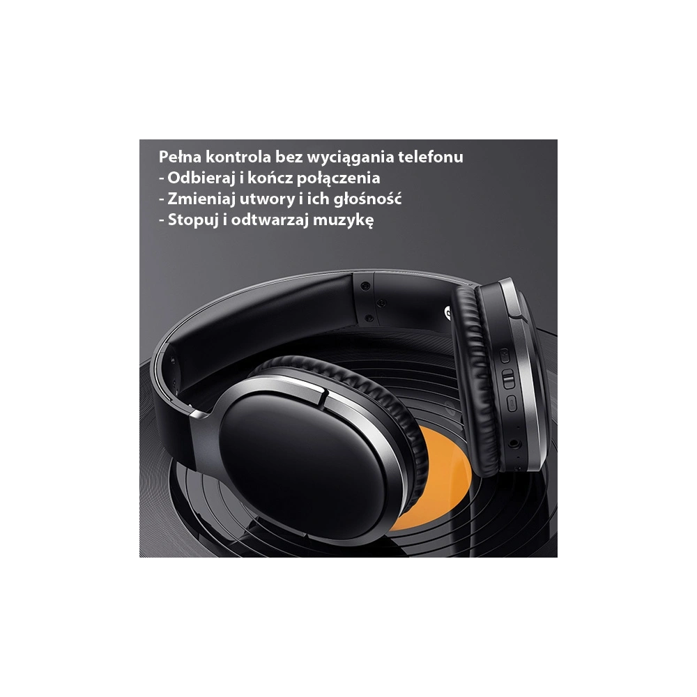 Hurtownia GSM - Sluchátka přes hlavu USAMS US-YN001 YN Series Bluetooth černá/black TDLYEJ01 - USA698BLK - {ean13} - Hurt