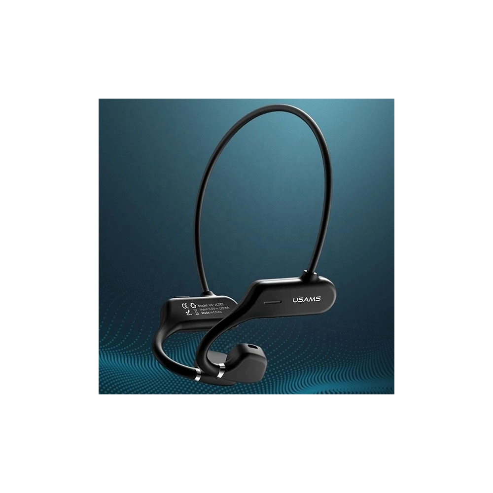 Wholesale USAMS Sport Earphones JC Bluetooth 5.0 black BHUJC01 (US-JC001) - USA699BLK - {ean13} - Hurt