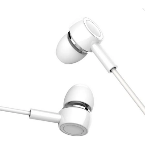 Słuchawki stereo USAMS EP-12 biały/white HSEP1202 jack 3,5mm