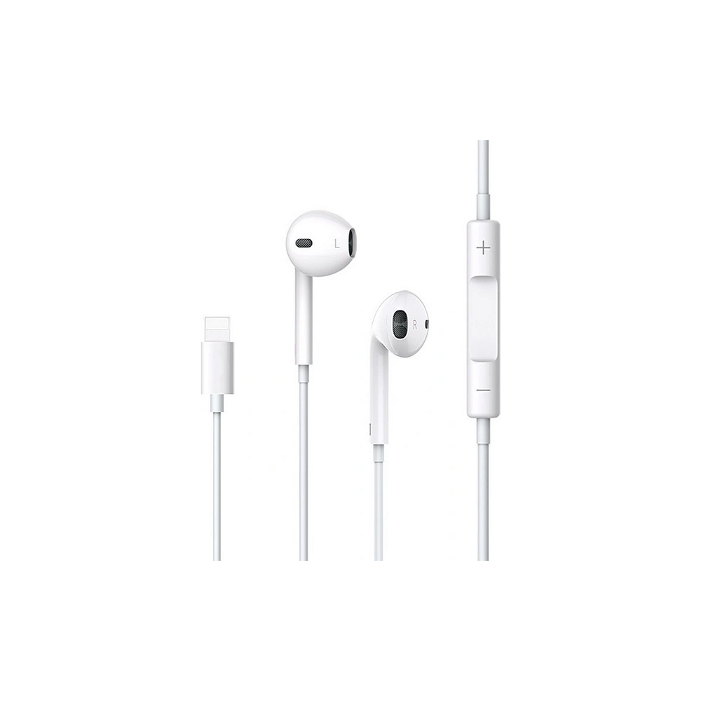Hurtownia GSM - Stereofonní sluchátka USAMS EP-24 lightning Apple iPhone 7/8/X/XS/XS Max/XR bílé/bílá HSEP2401 - USA708WHT - {ean13} - Hurt