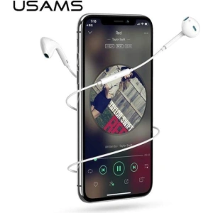 Hurtownia GSM - Stereofonní sluchátka USAMS EP-24 lightning Apple iPhone 7/8/X/XS/XS Max/XR bílé/bílá HSEP2401 - USA708WHT - {ean13} - Hurt
