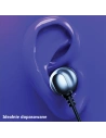 Wholesale USAMS Earphones stereo EP-36 3,5 mm black HSEP3601 - USA710BLK - {ean13} - Hurt