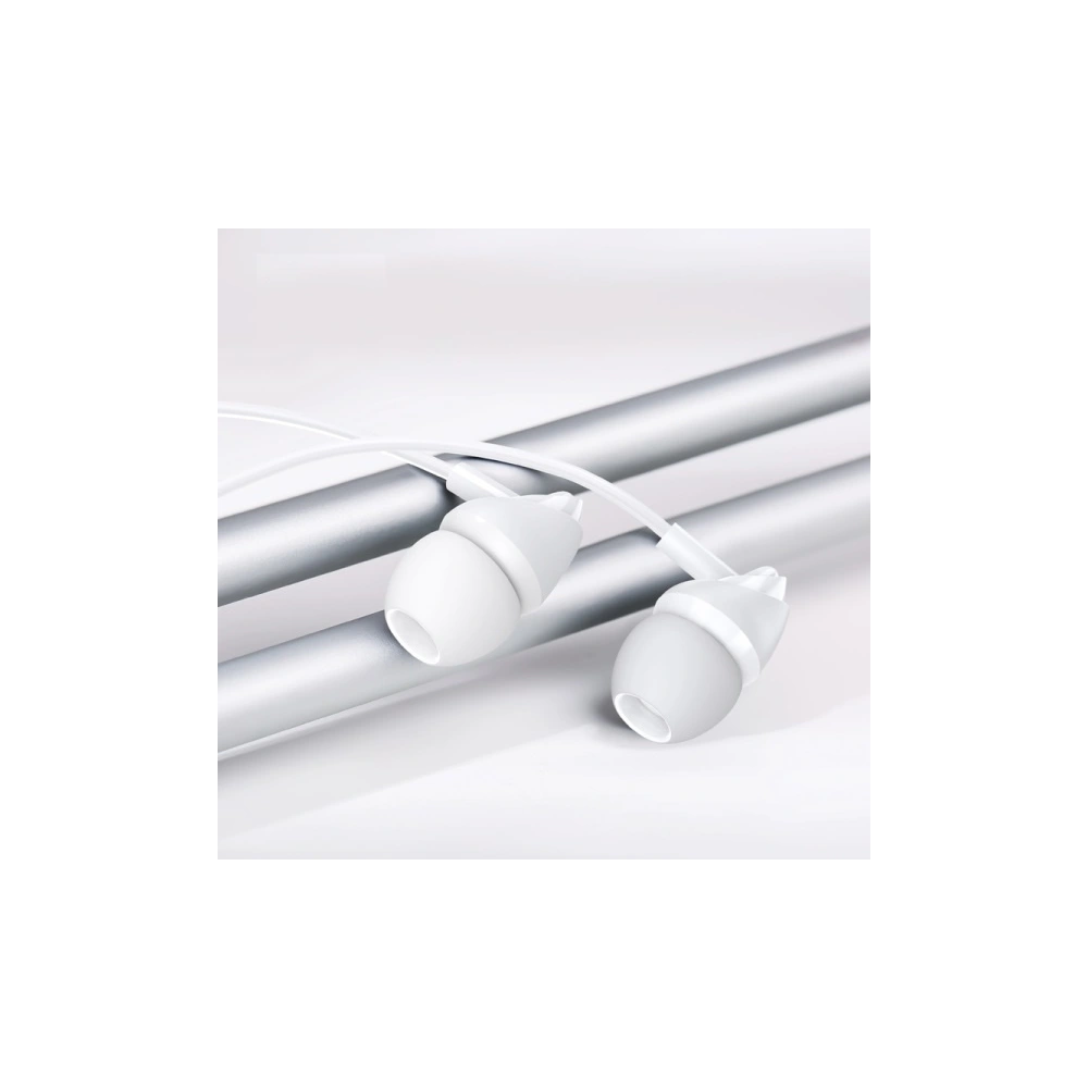 Hurtownia GSM - Sluchátka stereo USAMS EP-39 3,5 mm bílé/white HSEP3902 - USA714WHT - {ean13} - Hurt
