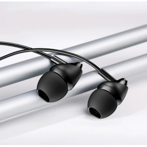 Hurtownia GSM - Słuchawki stereo USAMS EP-39 3,5 mm czarny/black HSEP3901 - USA715BLK - {ean13} - Hurt