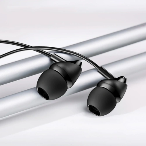 Słuchawki stereo USAMS EP-39 3,5 mm czarny/black HSEP3901