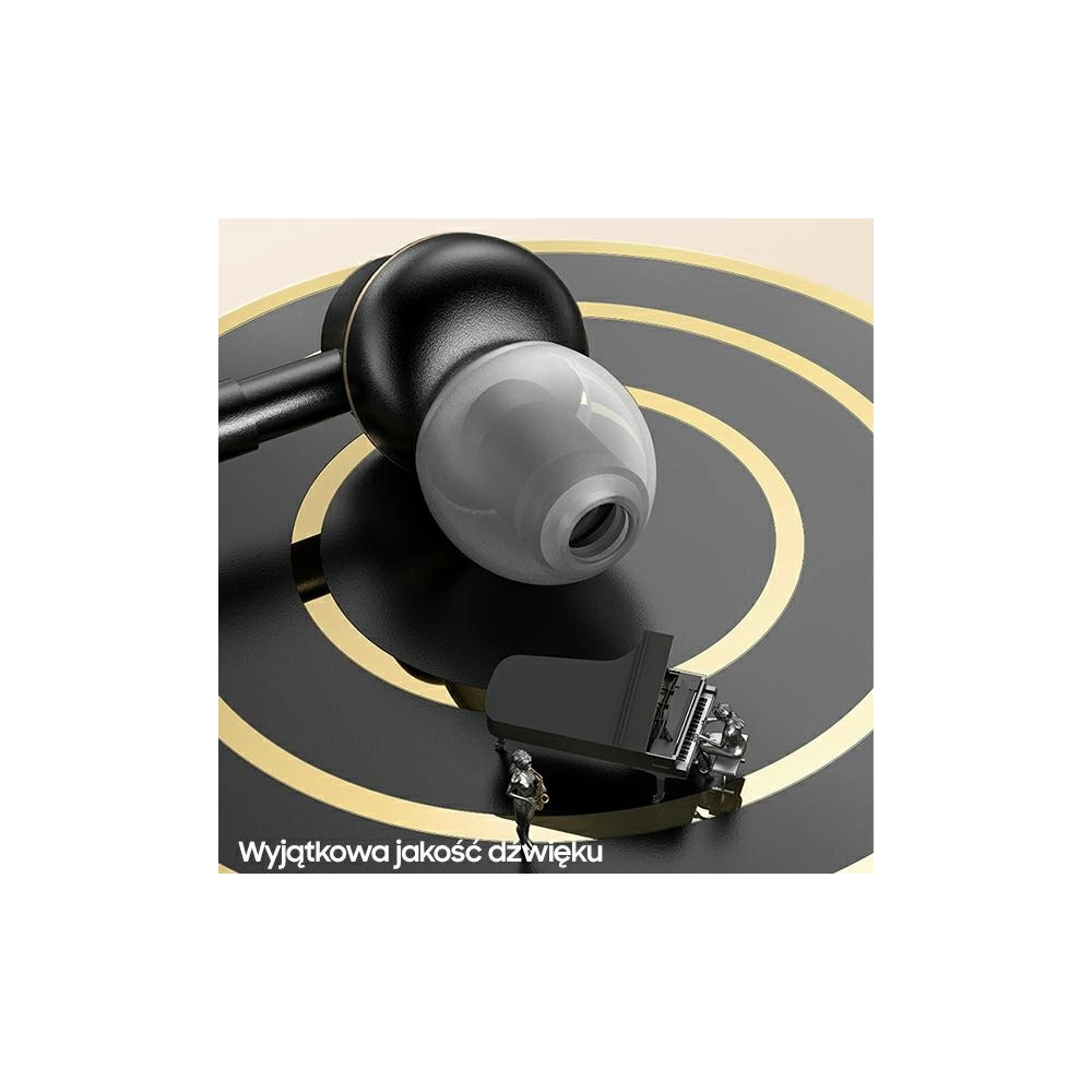 Hurtownia GSM - Stereo sluchátka USAMS EP-43 metal USB-C černá/black HSEP4301 - USA722BLK - {ean13} - Hurt