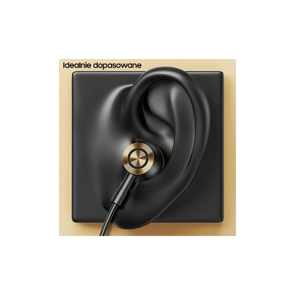 Wholesale USAMS Earphones stereo EP-43 metal USB-C black HSEP4301 - USA722BLK - {ean13} - Hurt