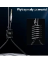 Hurtownia GSM - Słuchawki stereo USAMS EP-44 jack 3.5mm czarny/black HSEP4401 - USA723BLK - {ean13} - Hurt